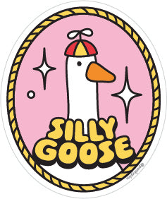 Silly Goose Vinyl Sticker