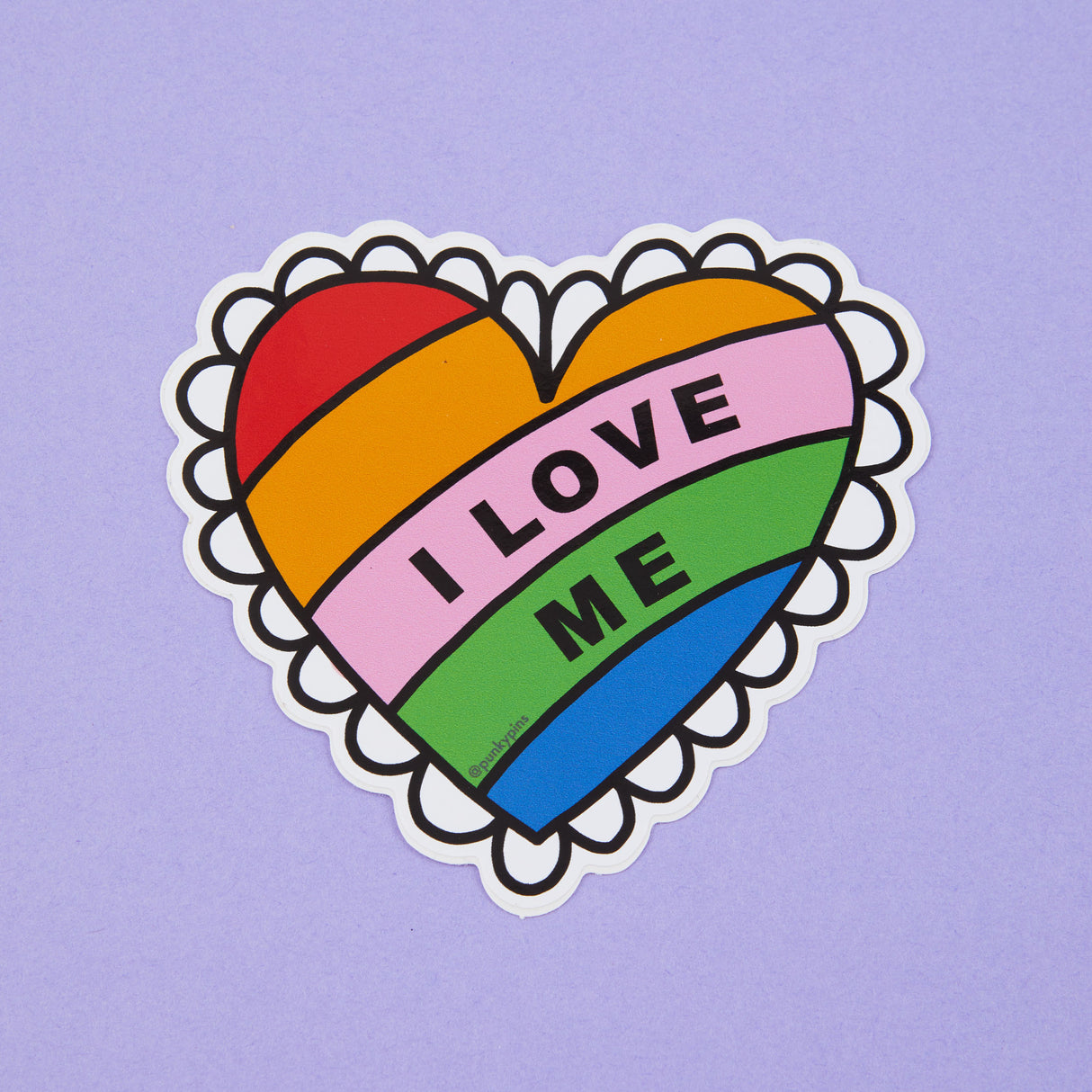 I Love Me Vinyl Sticker