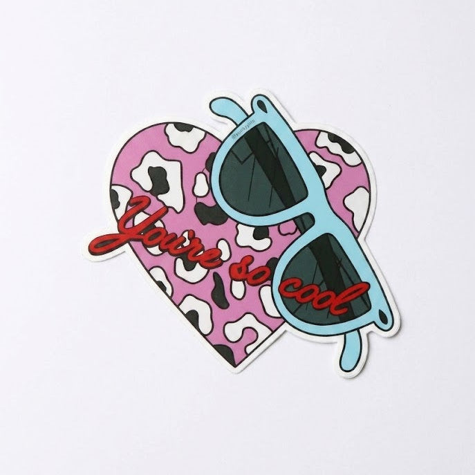 You`re So Cool Vinyl Laptop Sticker