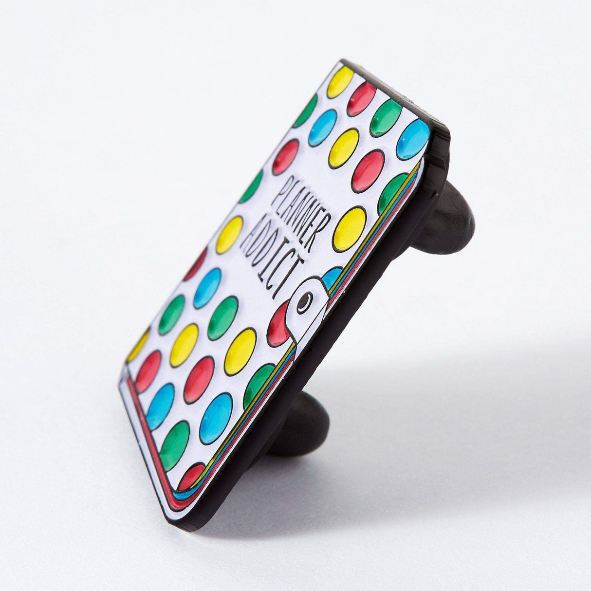 Stationery Planner Addict Enamel Pin