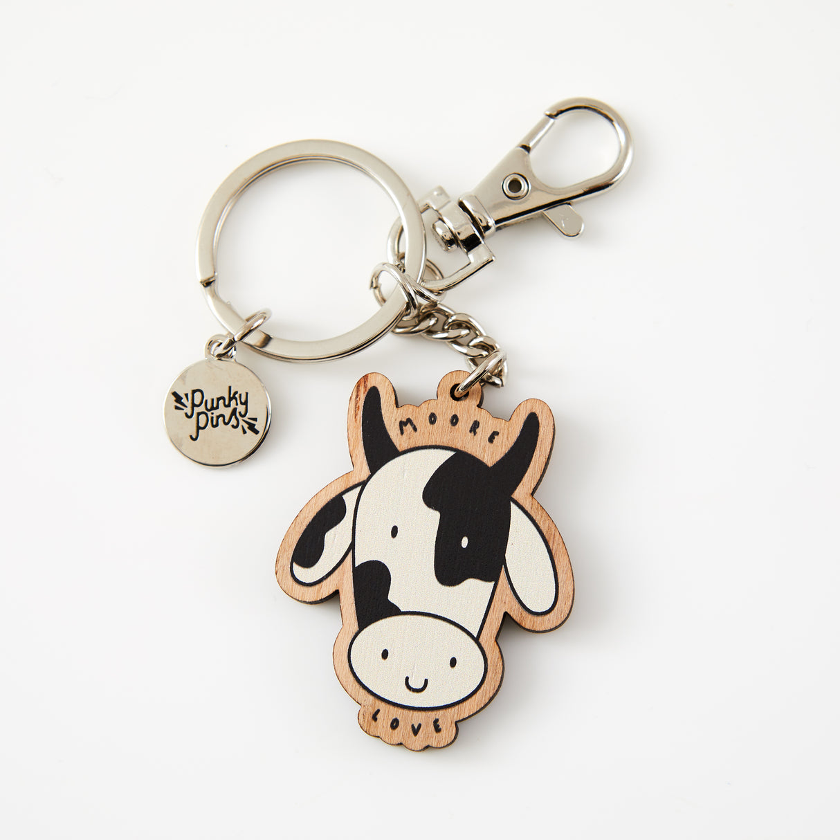 Moore Love Wooden Eco Keyring