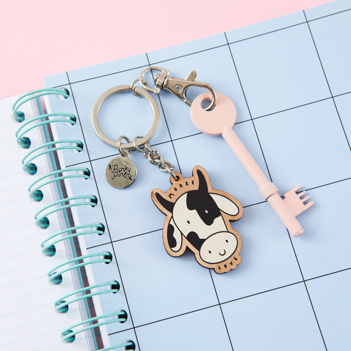 Moore Love Wooden Eco Keyring