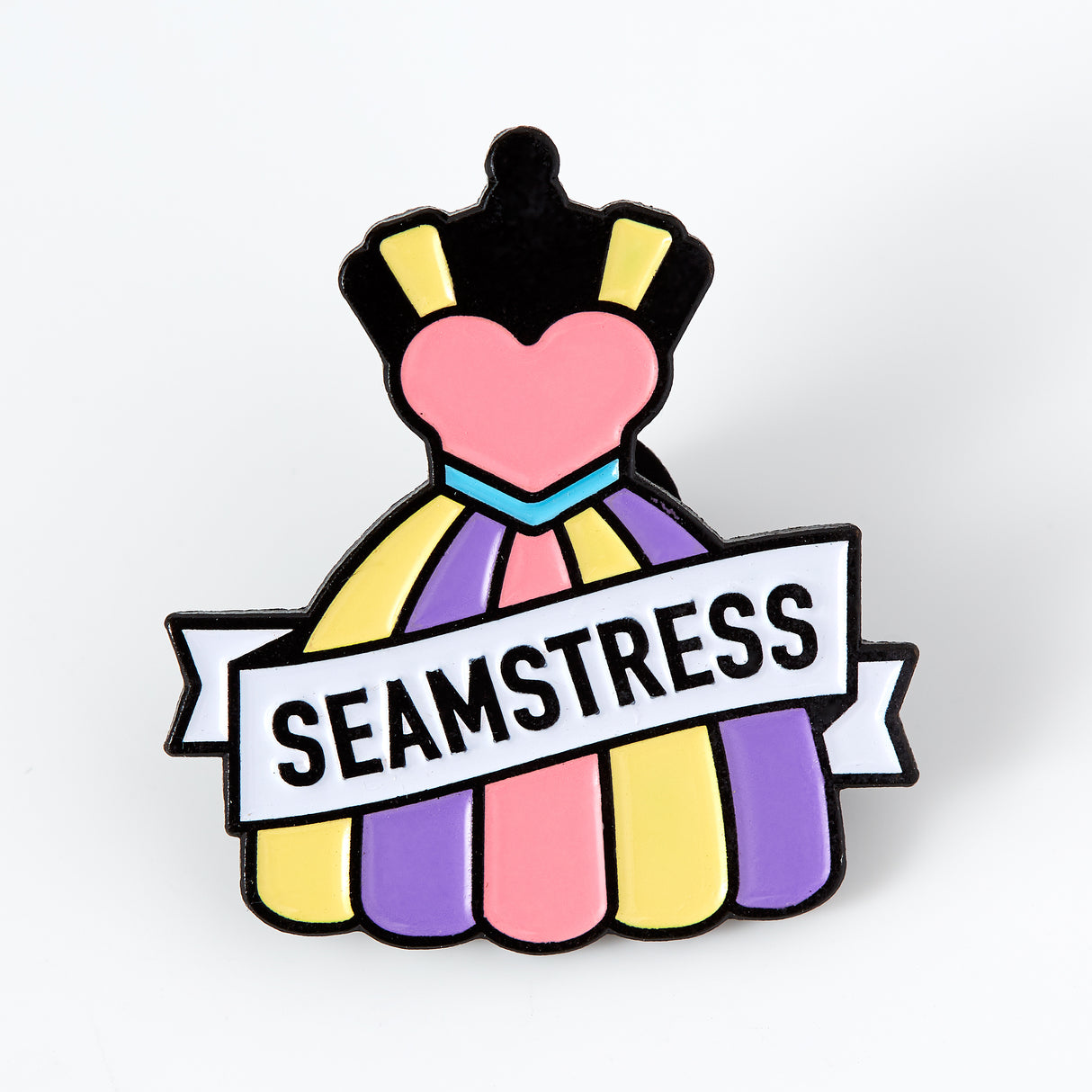 Seamstress Enamel Pin
