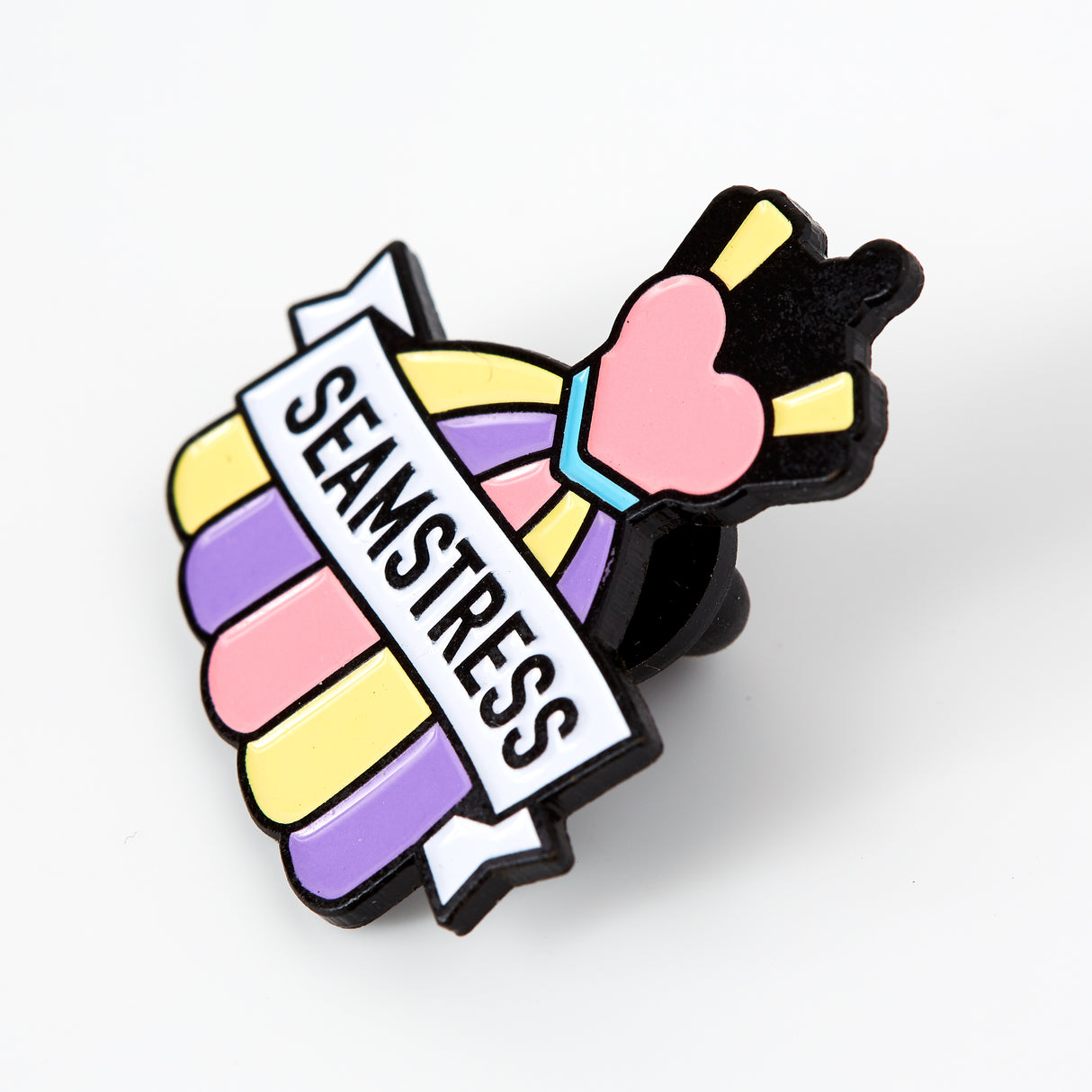 Seamstress Enamel Pin