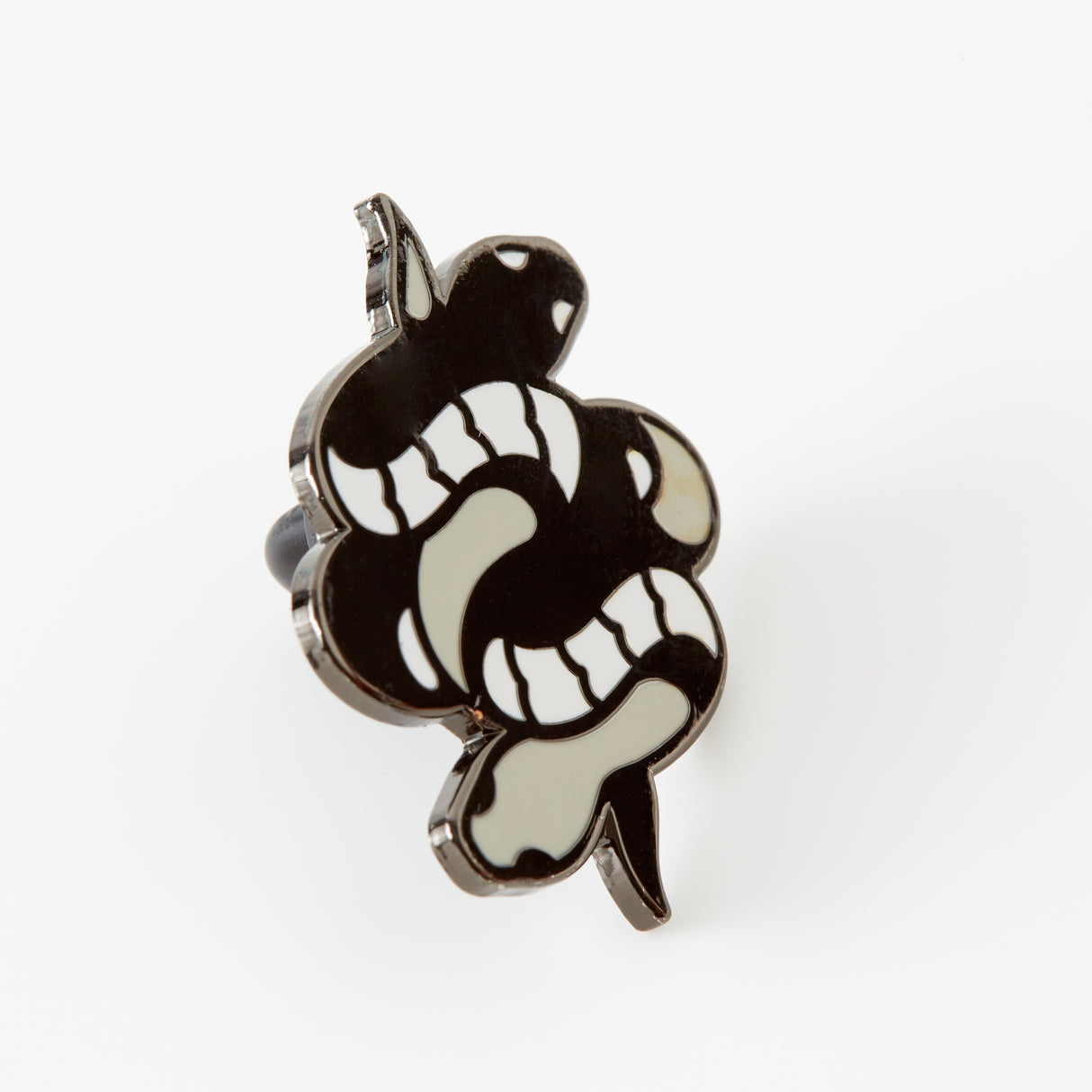 Twin Snakes Enamel Pin