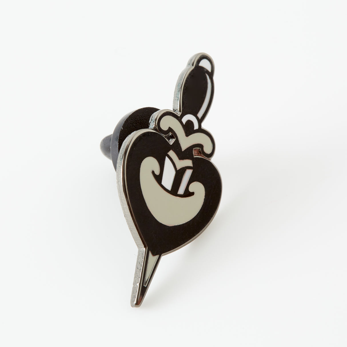 Heart & Dagger Enamel Pin
