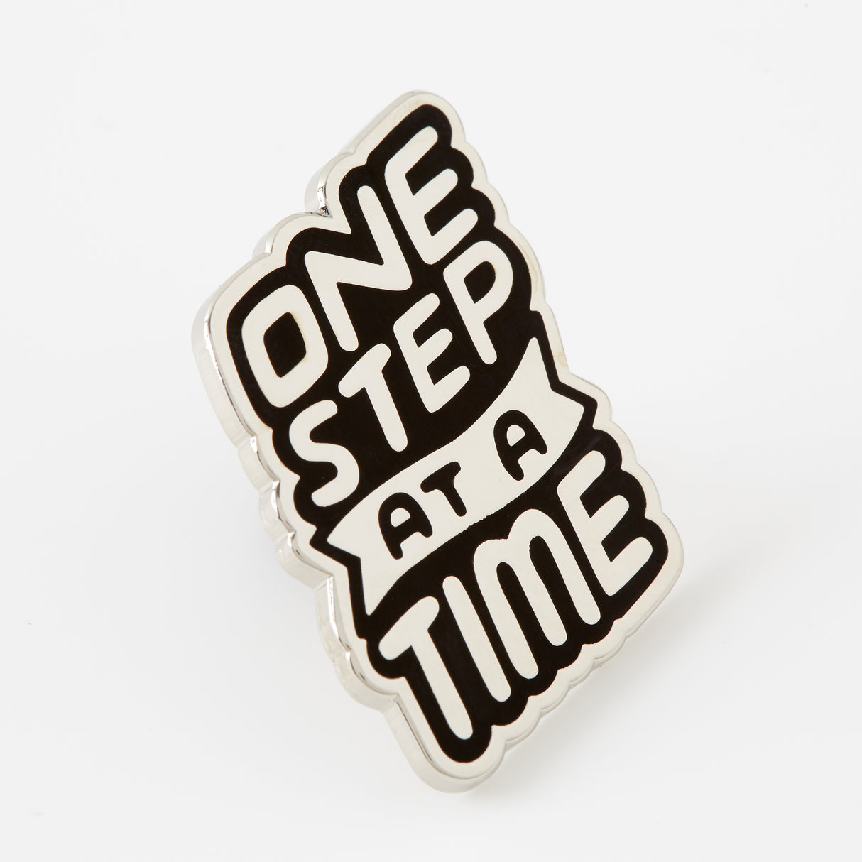 One Step At A Time Pin