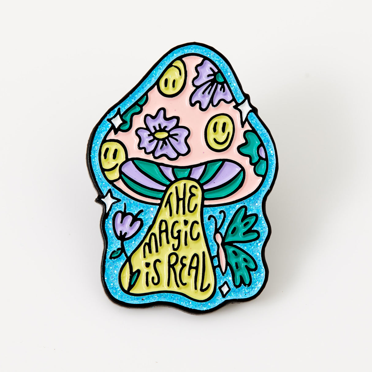 Magic Mushroom Enamel Pin