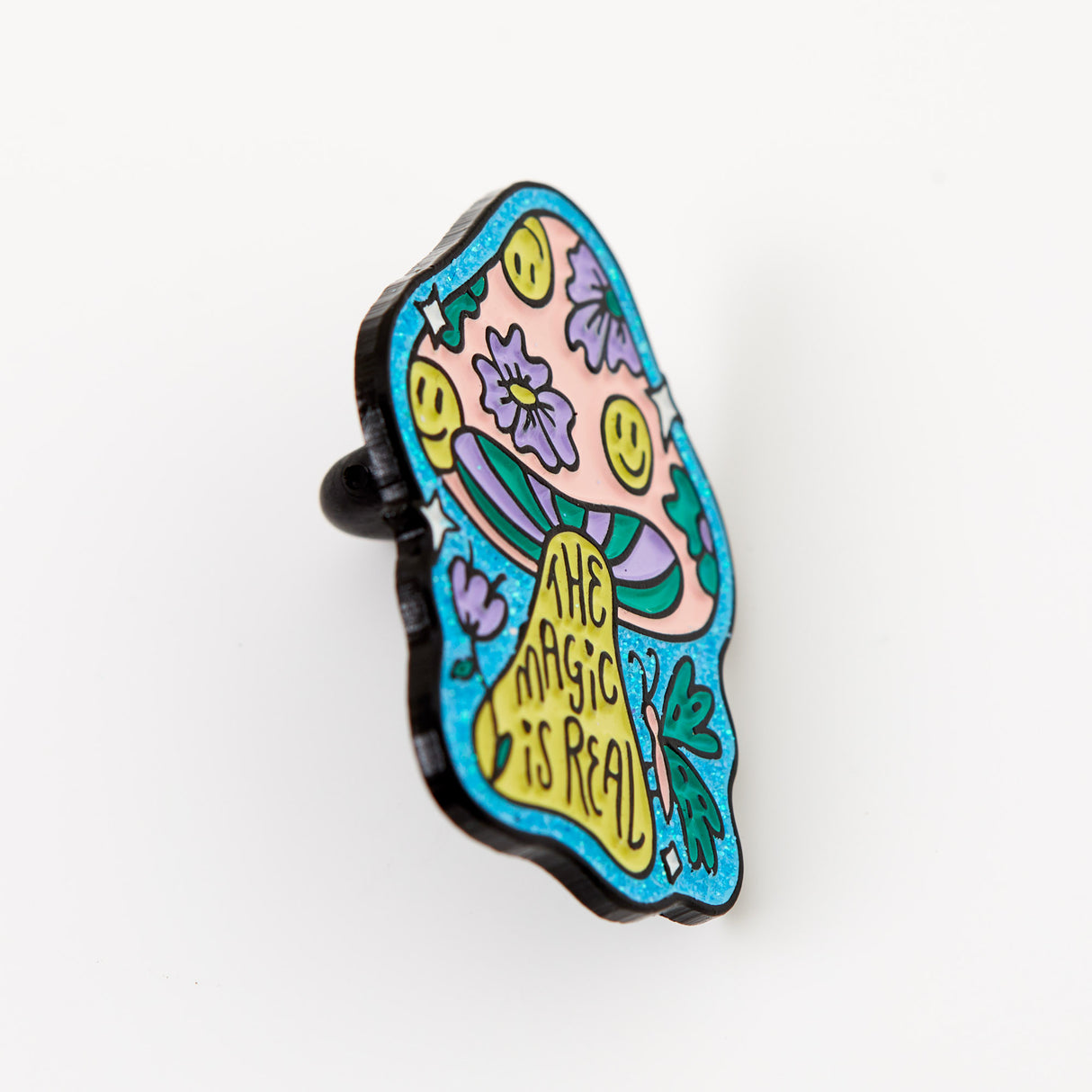 Magic Mushroom Enamel Pin