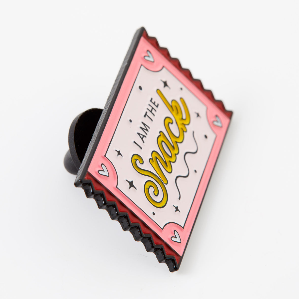I Am The Snack Enamel Pin