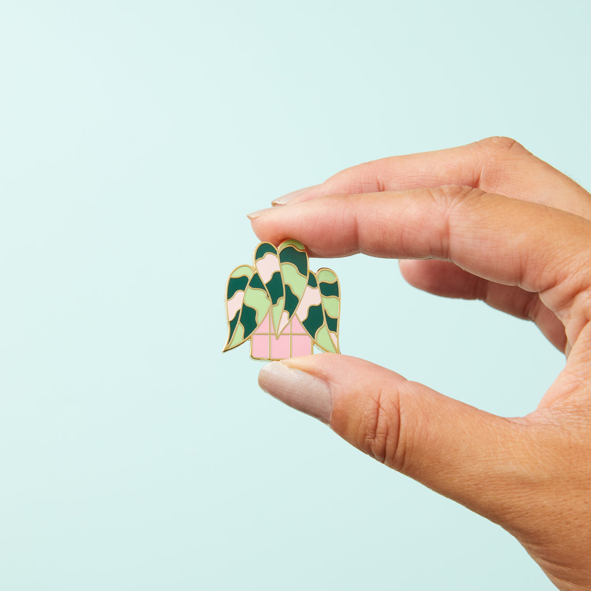 Philodendron Gloriosum Enamel Pin