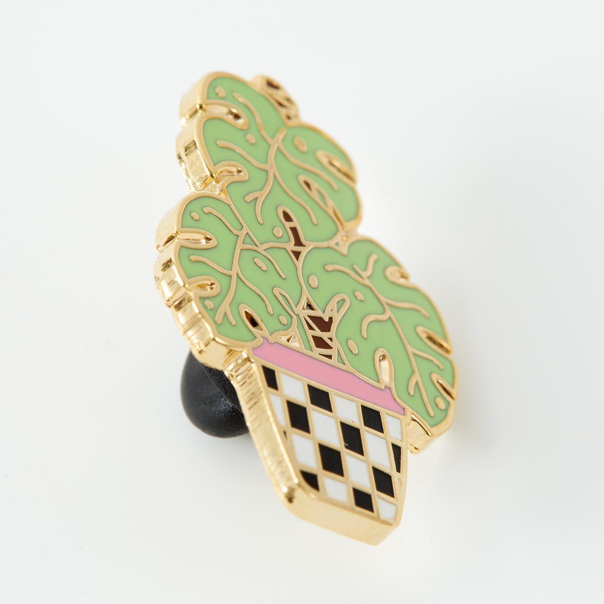 Monstera Moss Pole Enamel Pin