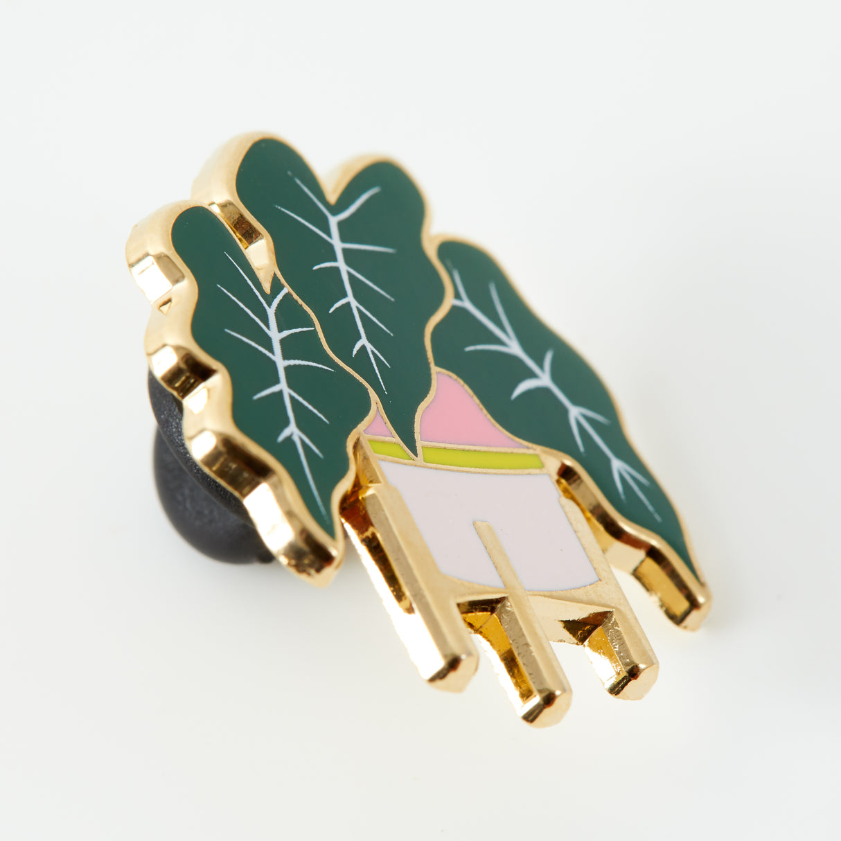 Alocasia Frydek Enamel Pin