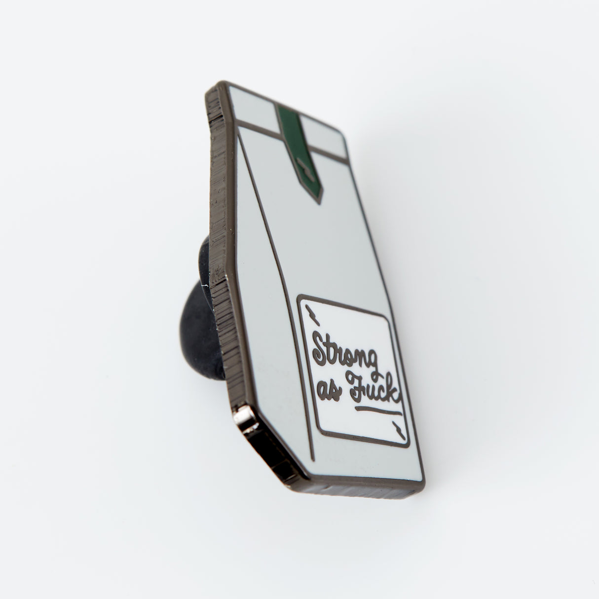 Strong AF Coffee Bag Enamel Pin