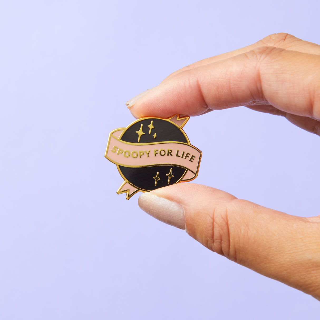 Spoopy For Life Enamel Pin