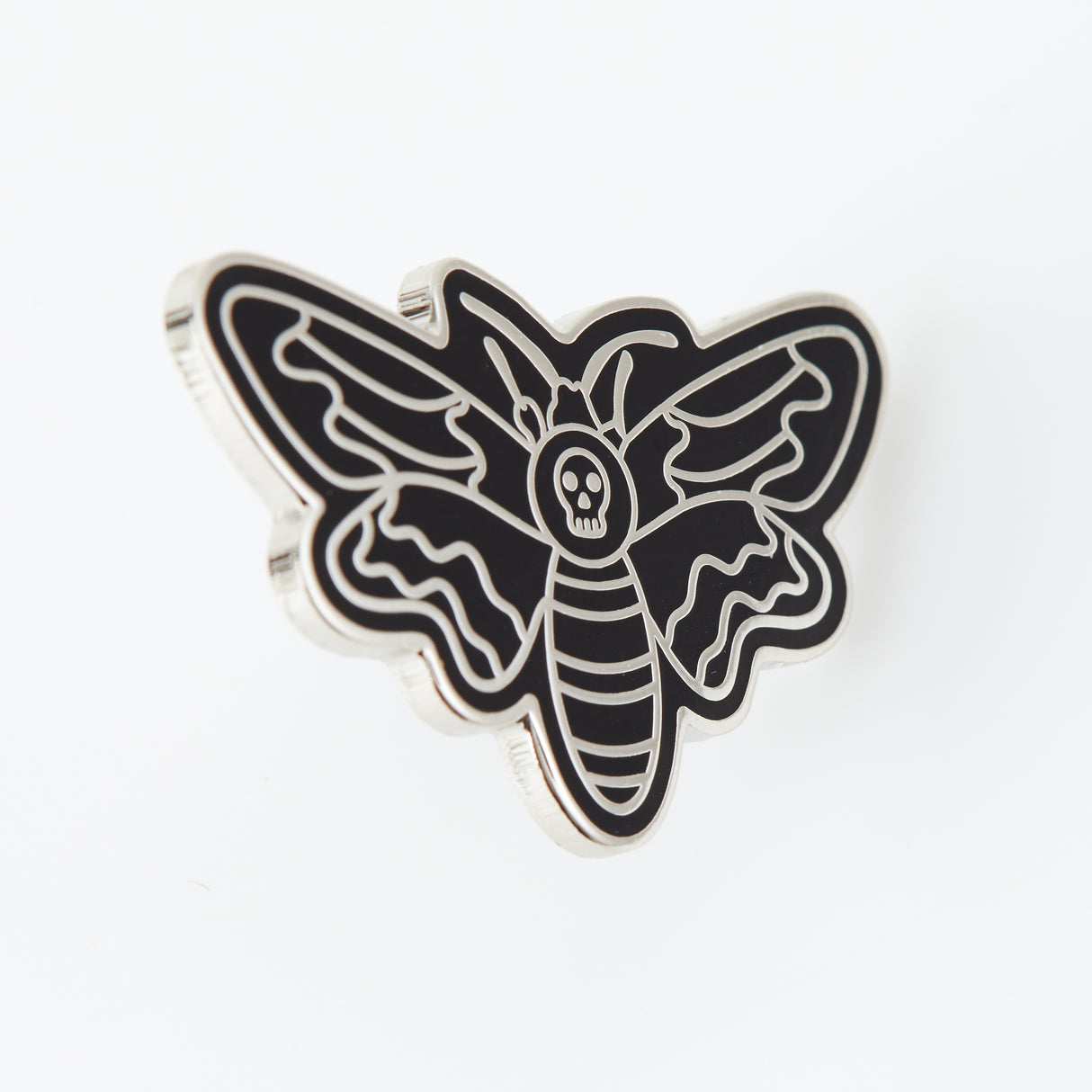 Death Head Moth Enamel Pin