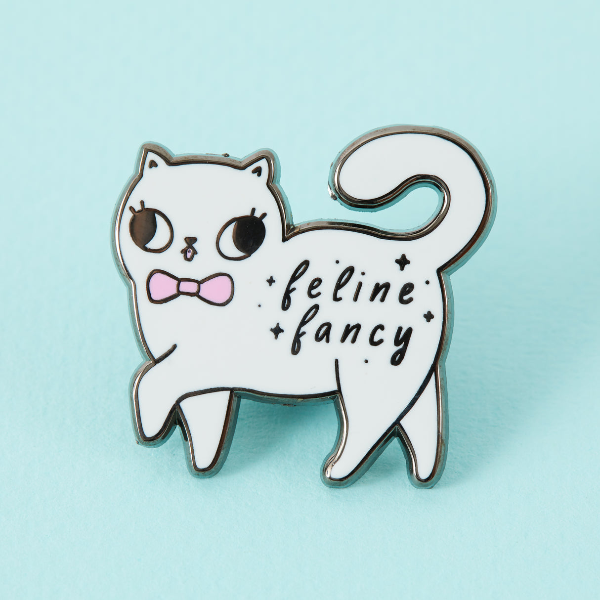 Feline Fancy Enamel Pin
