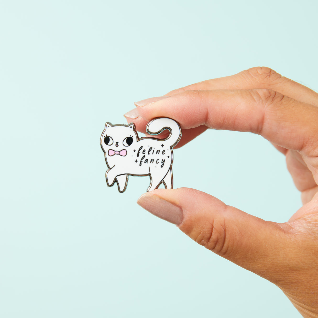 Feline Fancy Enamel Pin