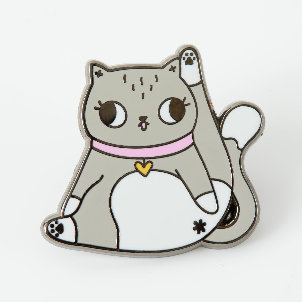Limber Kitty Enamel Pin