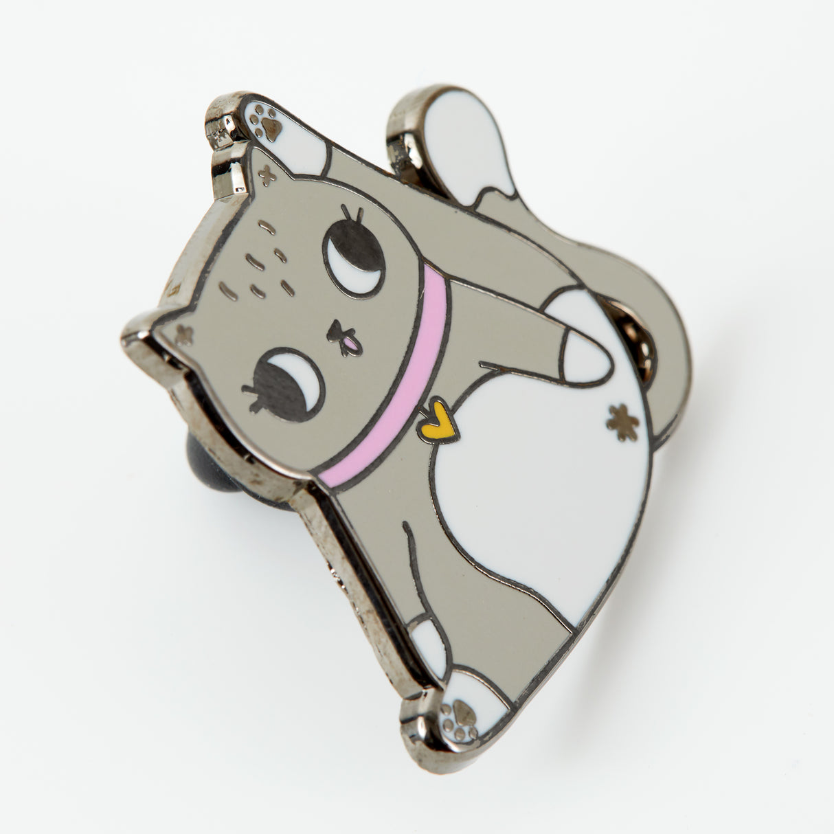 Limber Kitty Enamel Pin