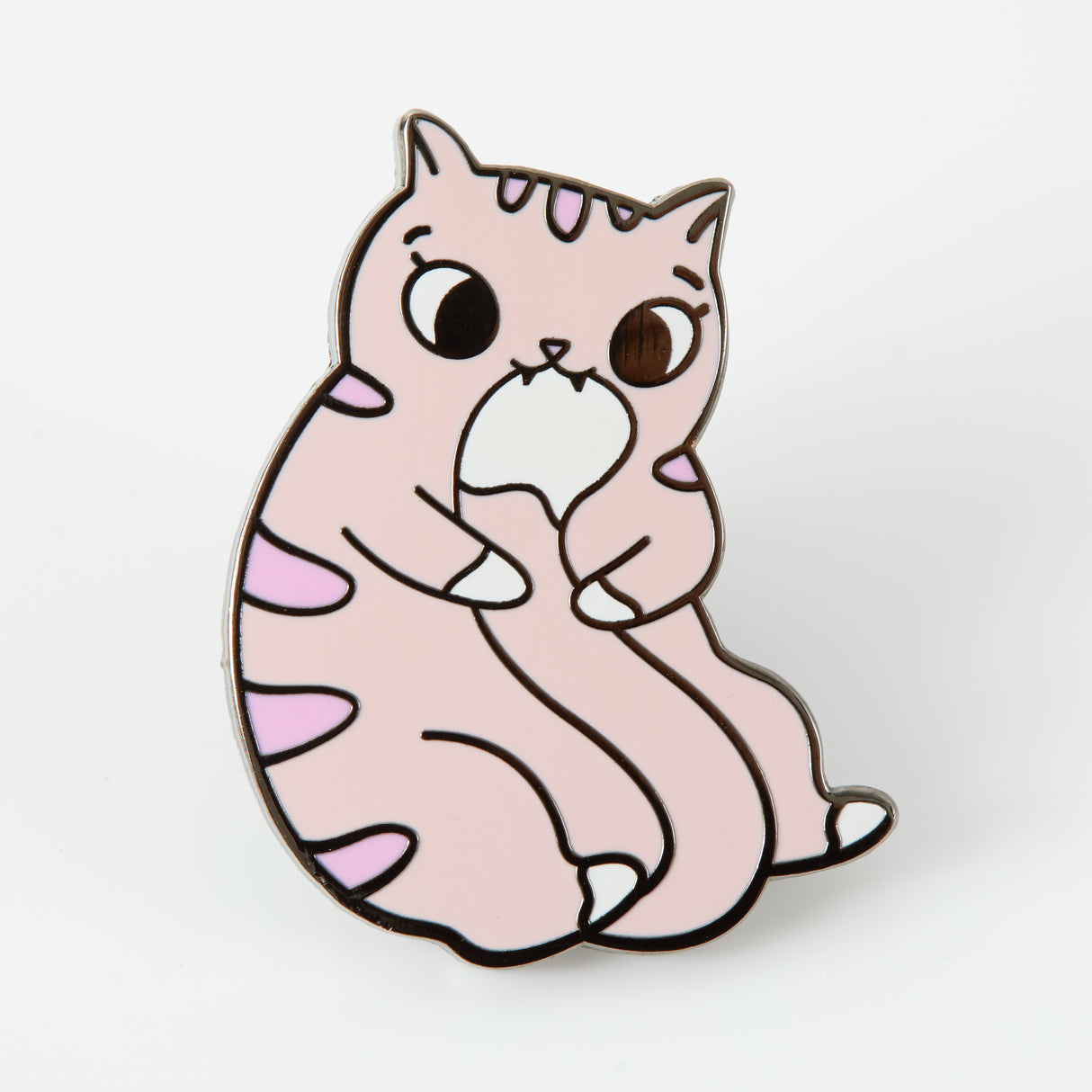 Playful Pussycat Enamel Pin