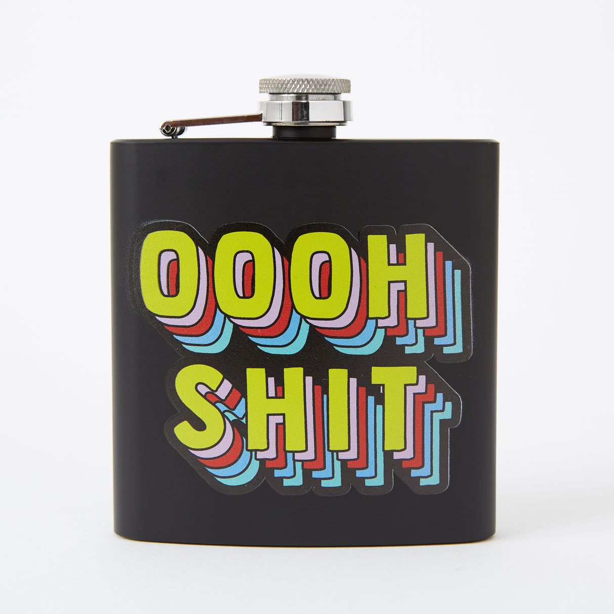 Oooh Shit Hip Flask