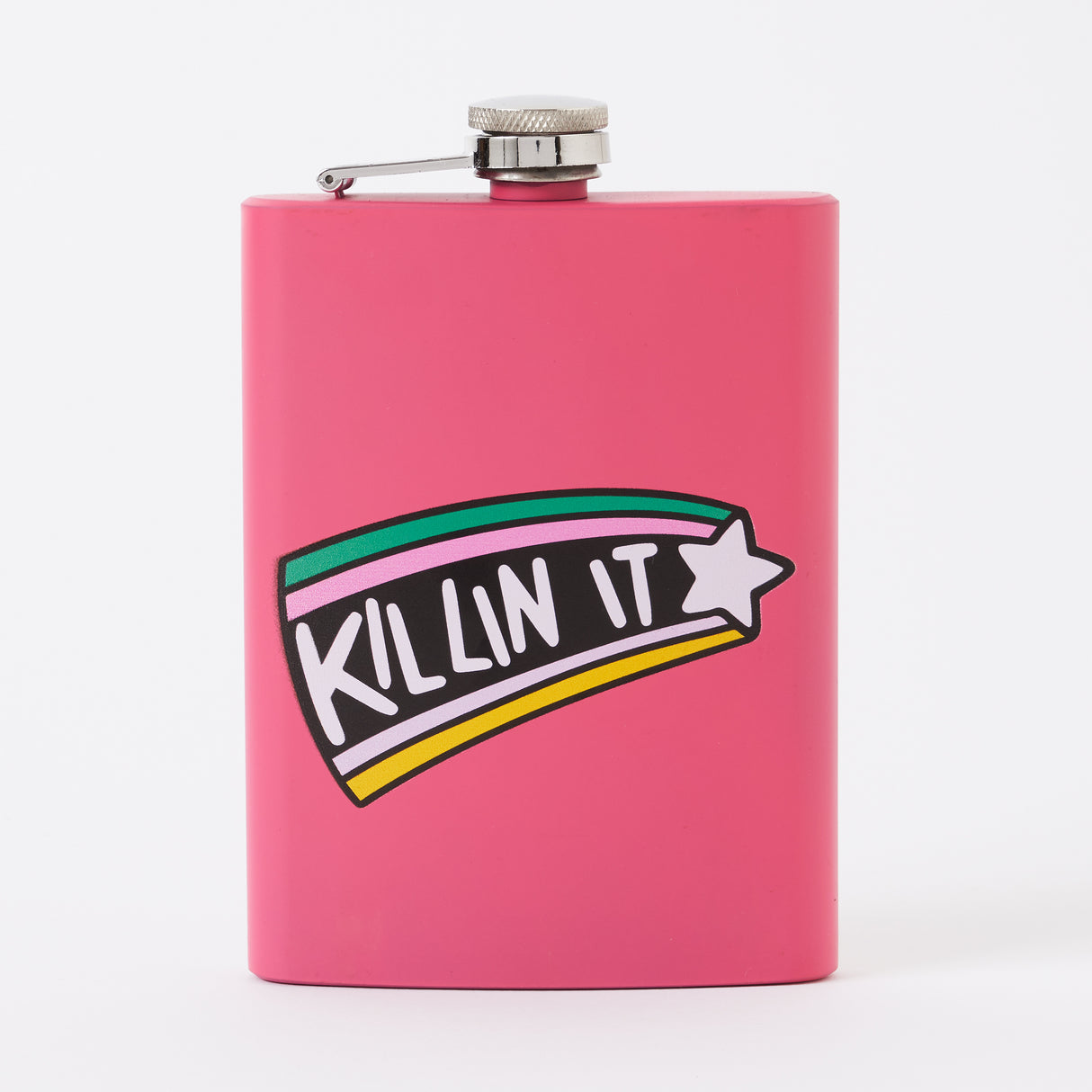Killin It Hip Flask - Pink