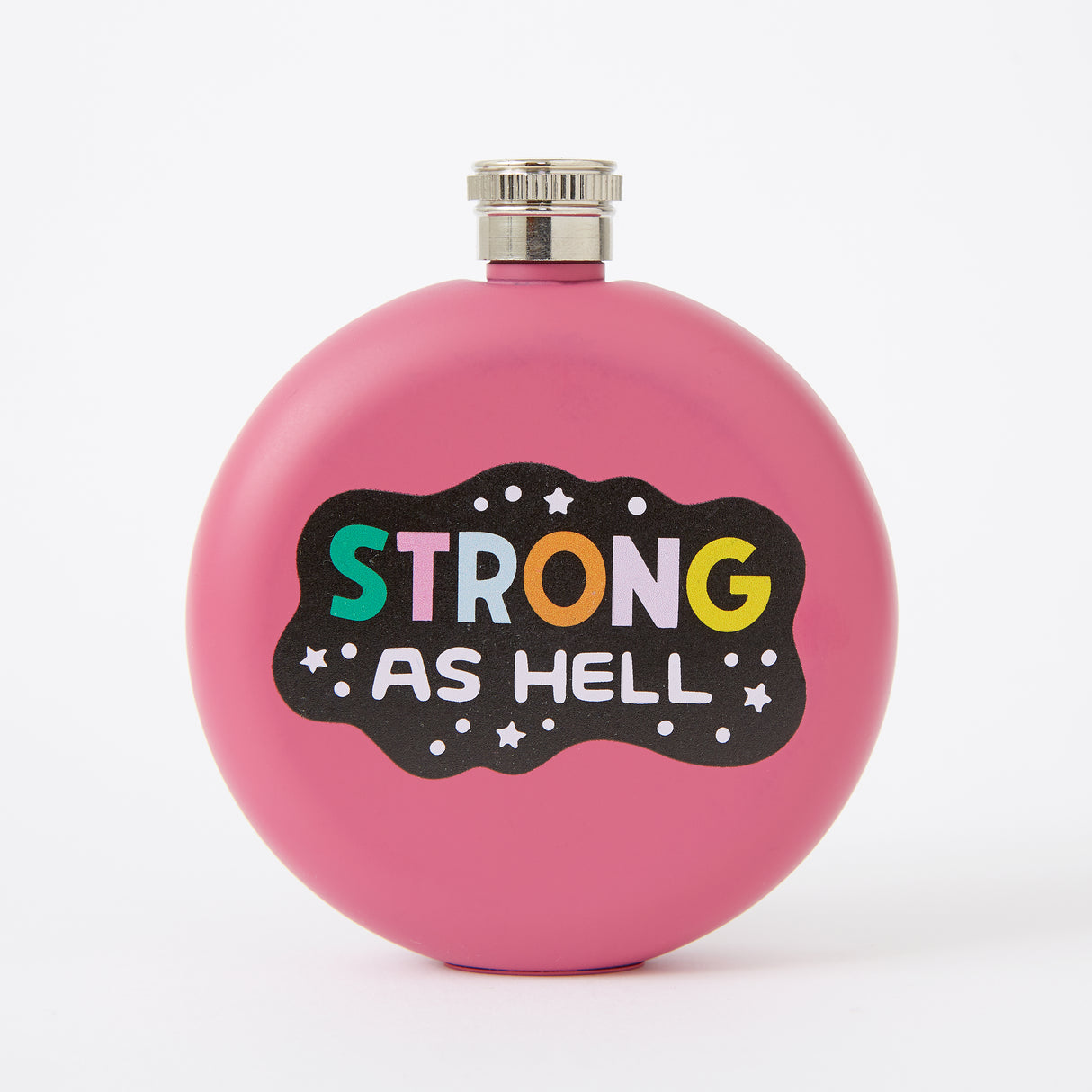 Strong As Hell Hip Flask