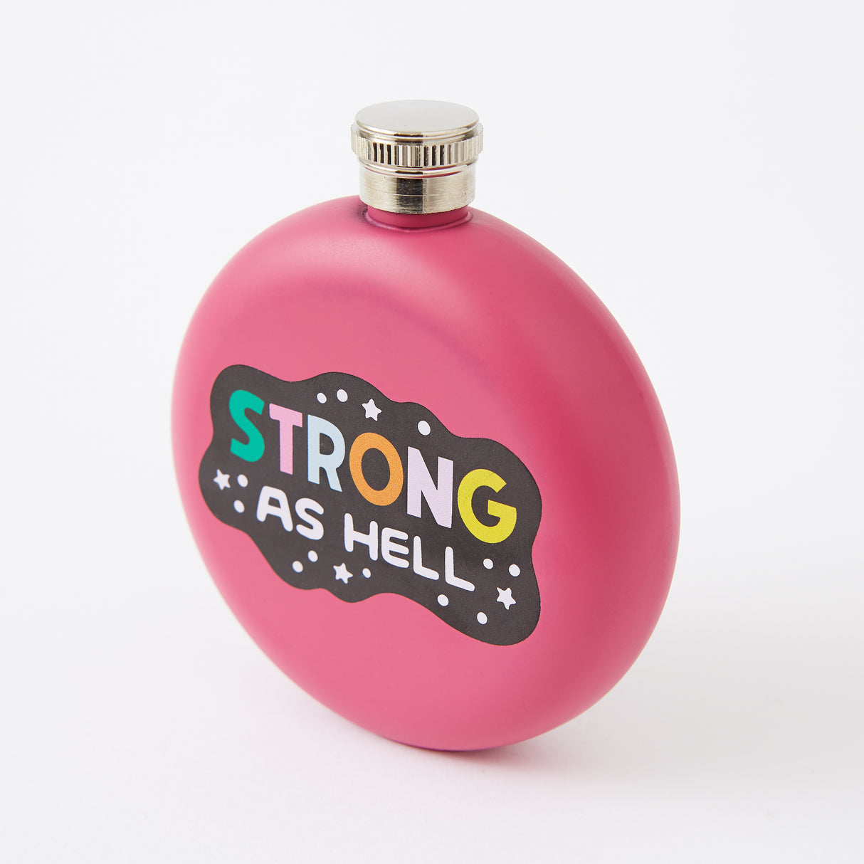 Strong As Hell Hip Flask