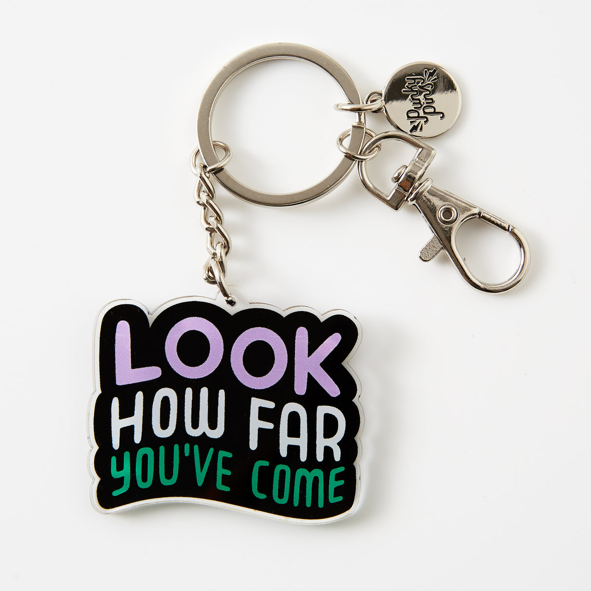 Look How Far You've Come Acrylic Keyring