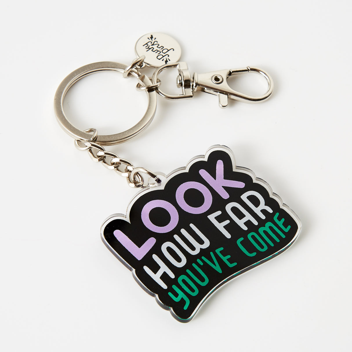 Look How Far You've Come Acrylic Keyring