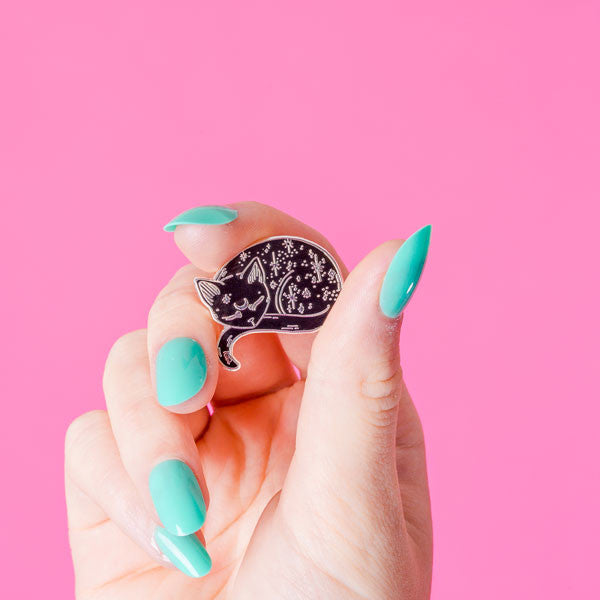 Mystical Cat Enamel Pin