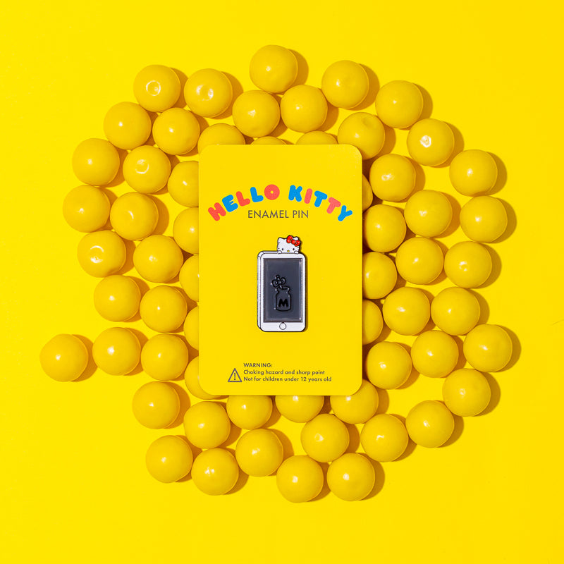 Punky Pins x Hello Kitty Mobile Phone Enamel Pin