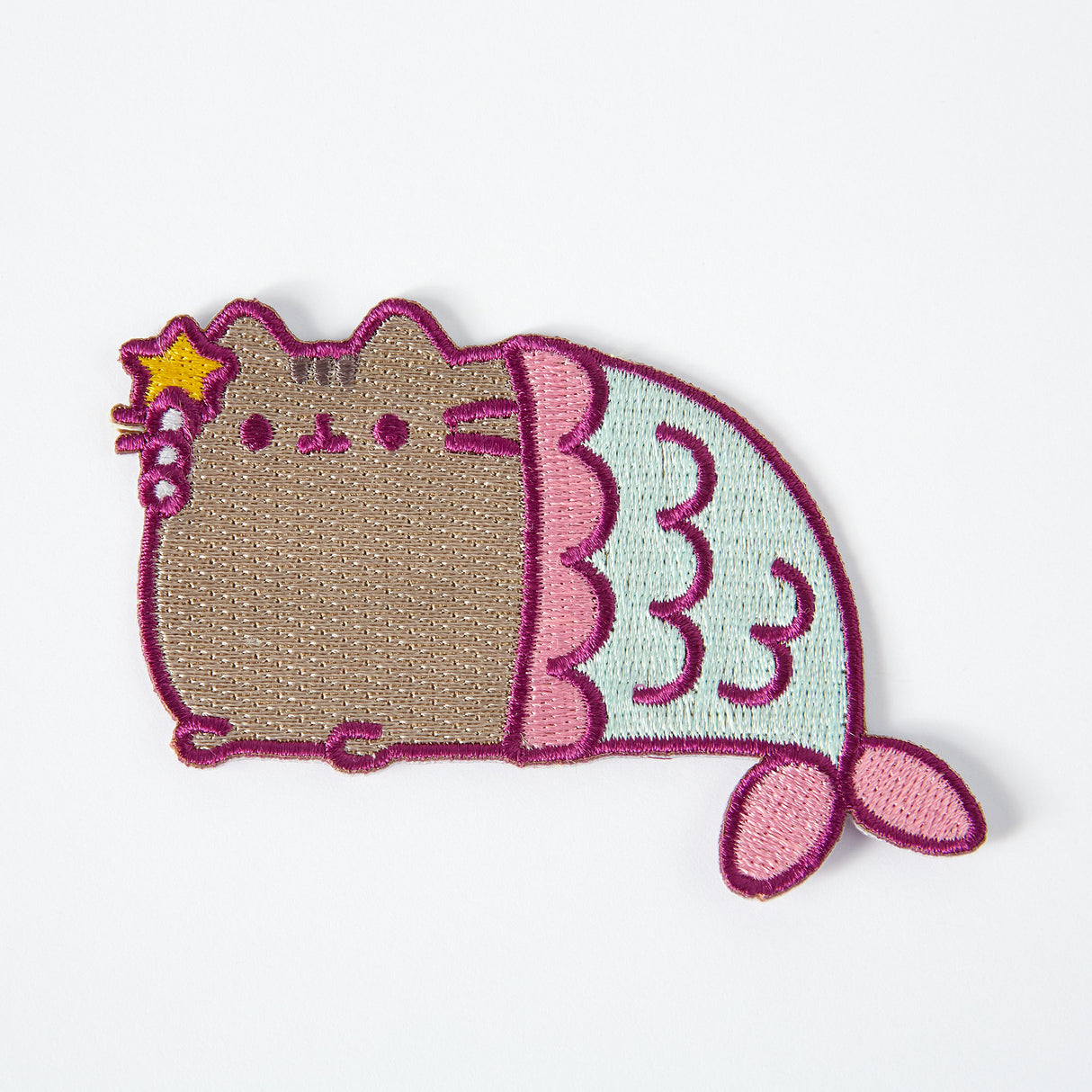 Pusheen Mermaid Iron on Patch