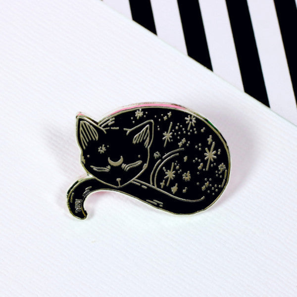 Mystical Cat Enamel Pin