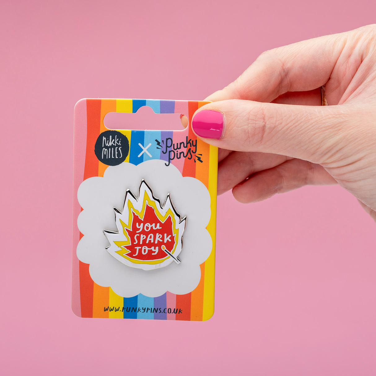 You Spark Joy Enamel Pin