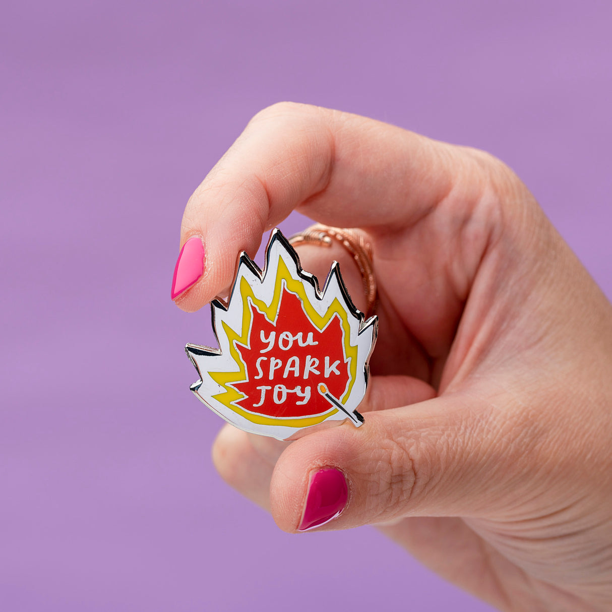 You Spark Joy Enamel Pin