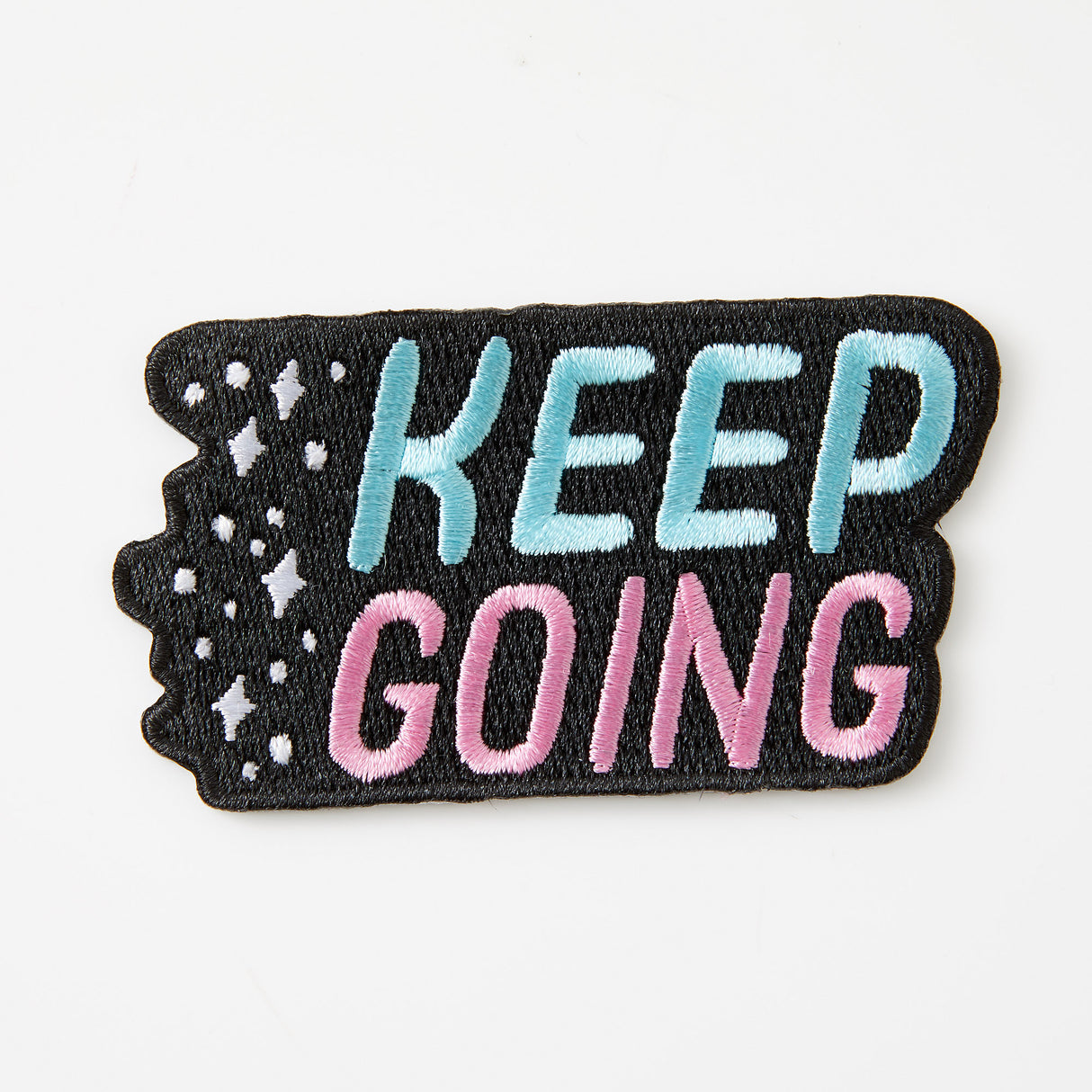 Keep Going Iron On Patch