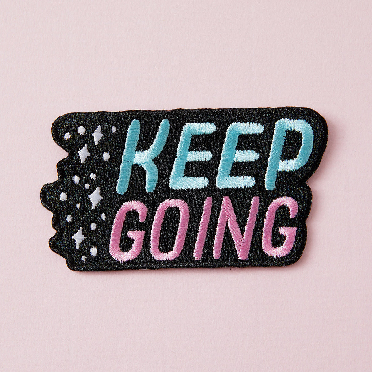 Keep Going Iron On Patch