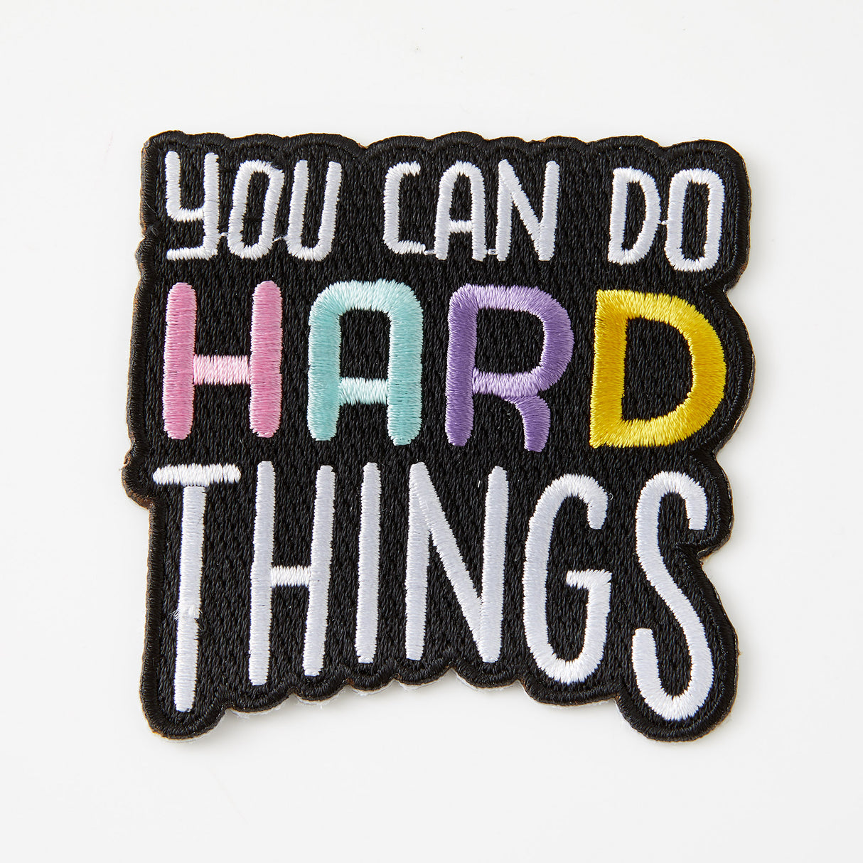 You Can Do Hard Things Iron On Patch