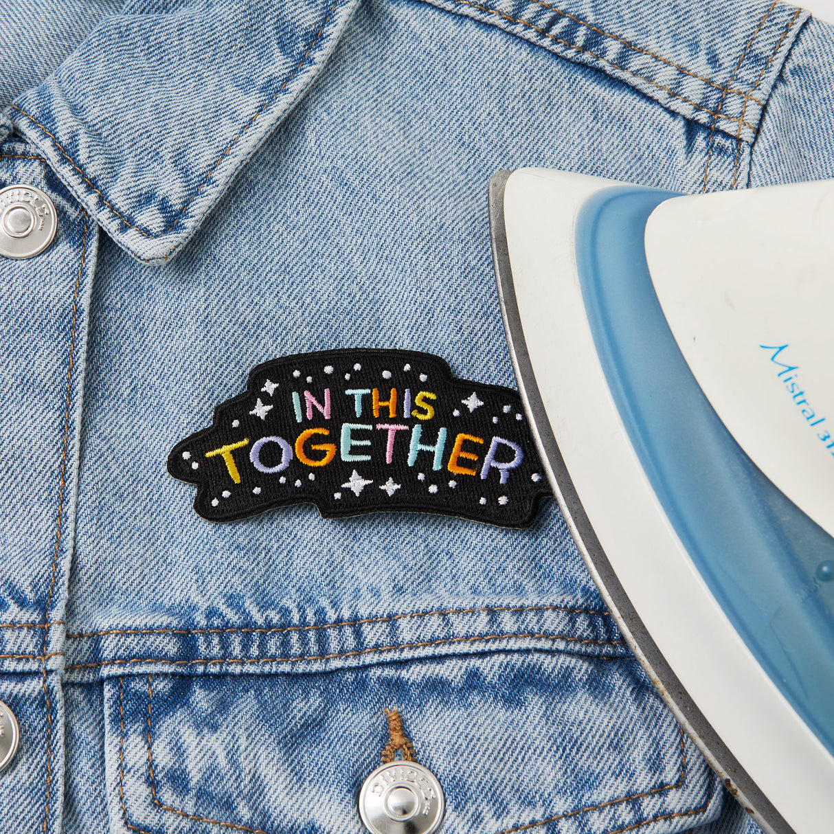 In This Together Iron On Patch