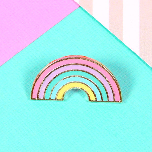 Pastel Rainbow Enamel Pin