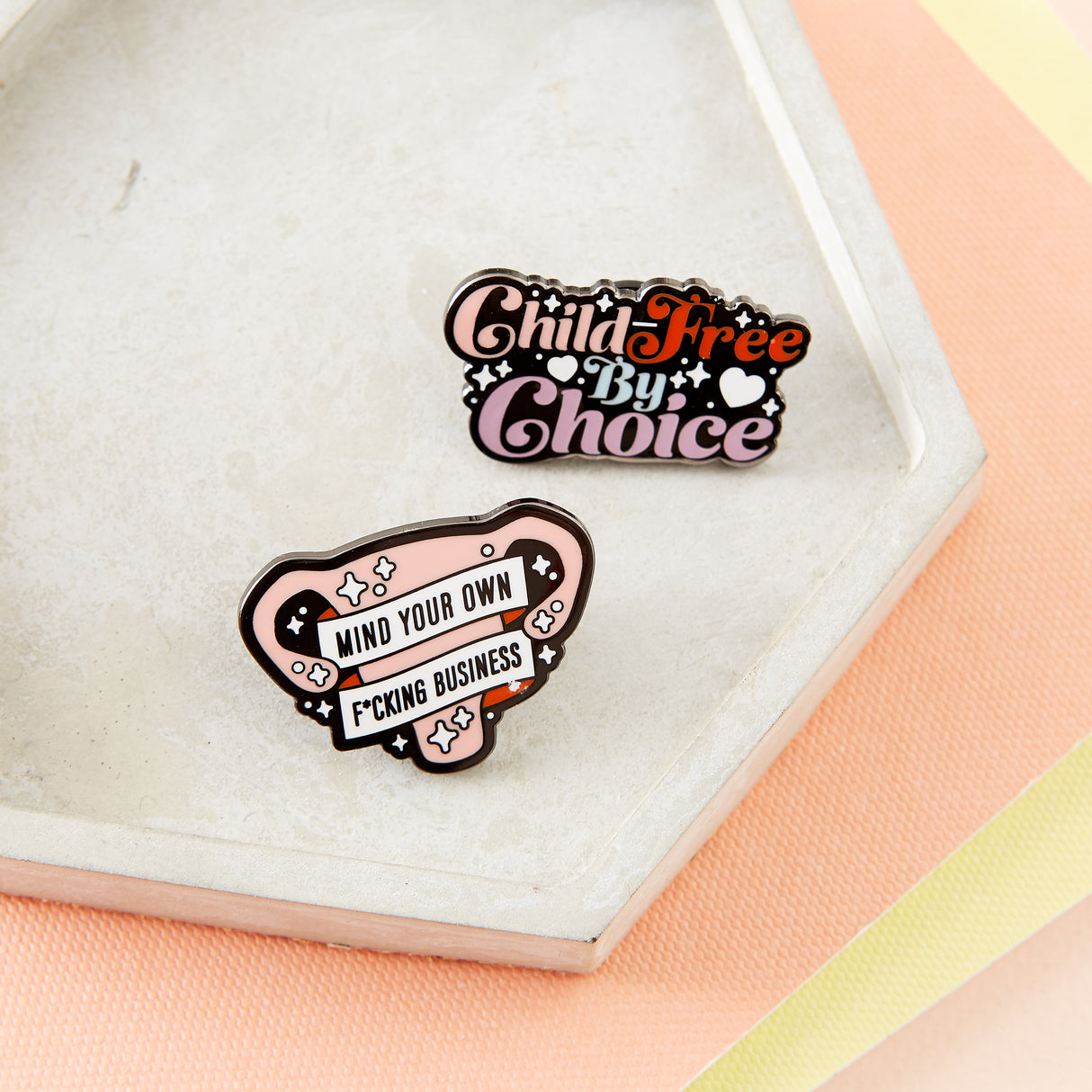 Mind Your Own F*king Business Enamel Pin