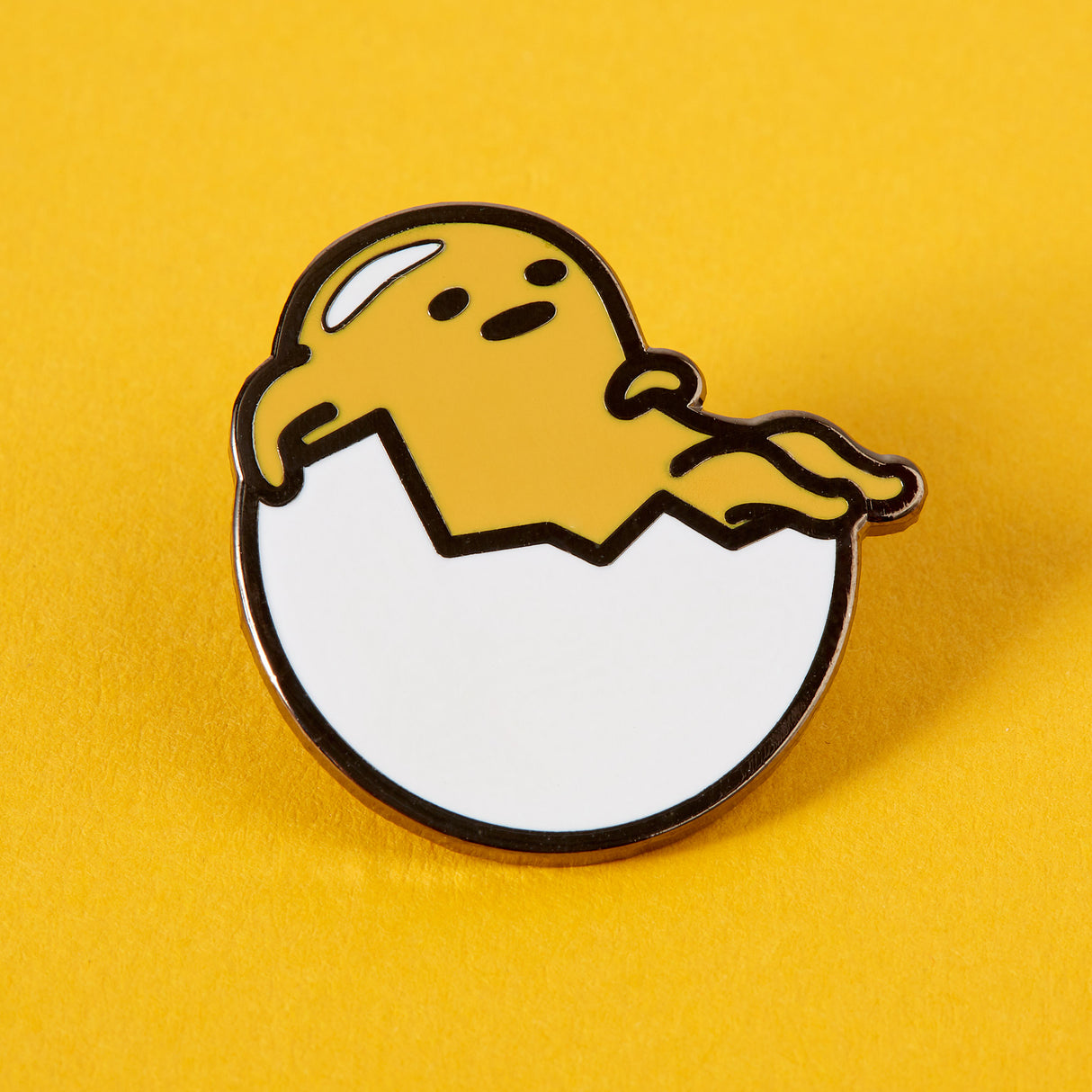 Gudetama Just Chillin Enamel Pin