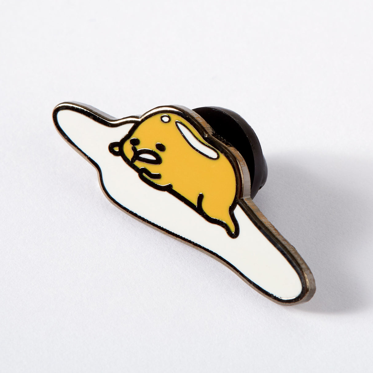 Gudetama Done Enamel Pin