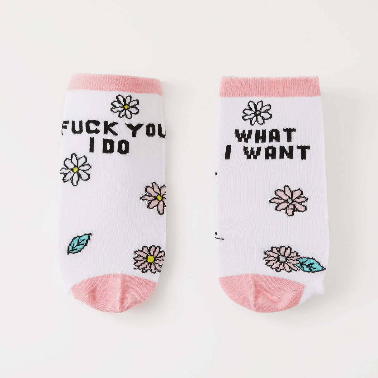 I Do What I Want Sweary Socks