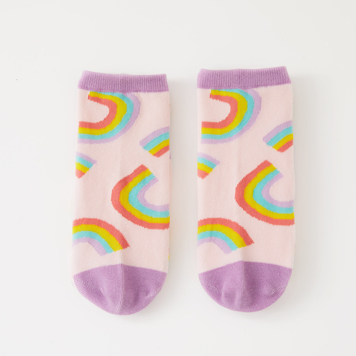 Rainbow Print Socks