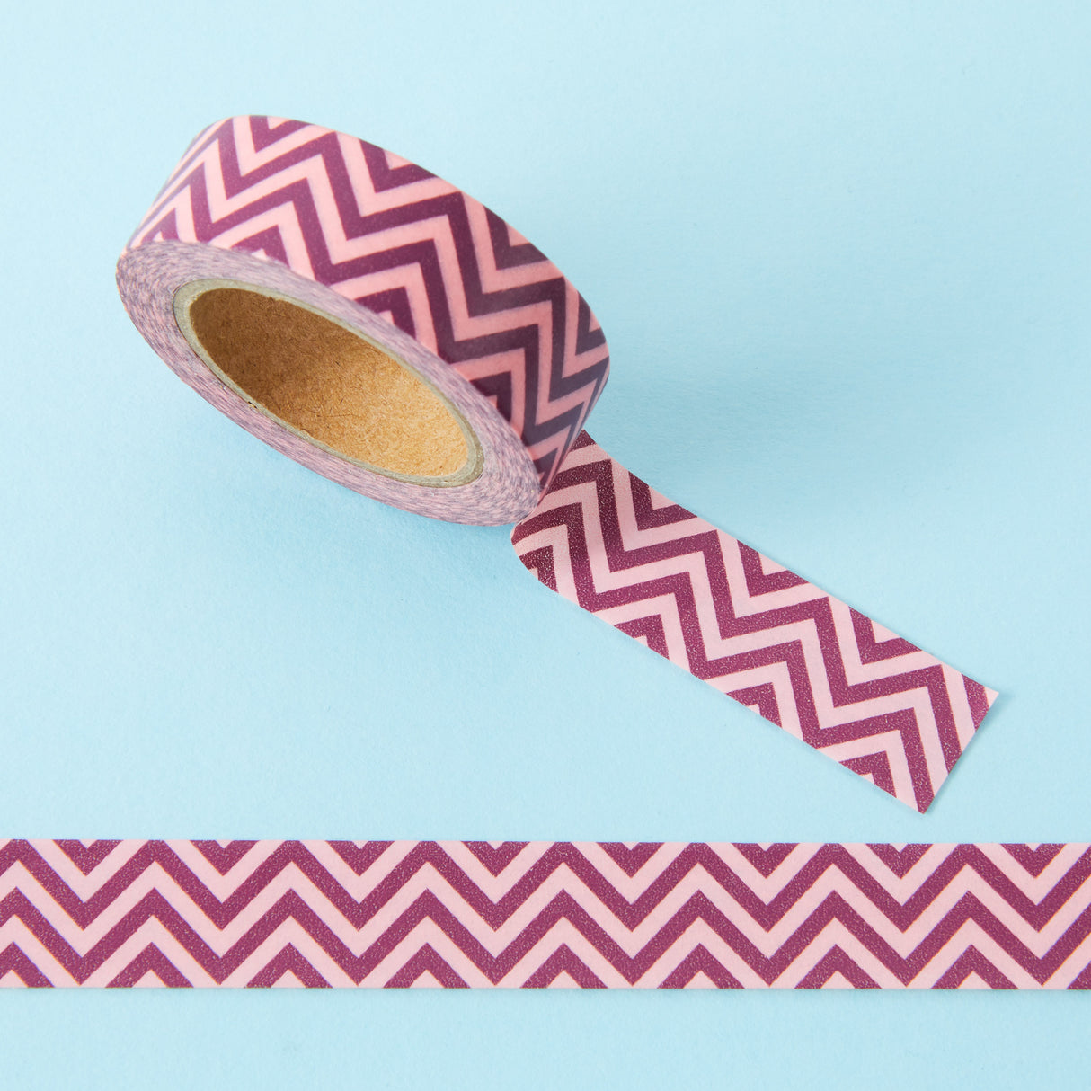 Pink Zig Zag Washi Tape