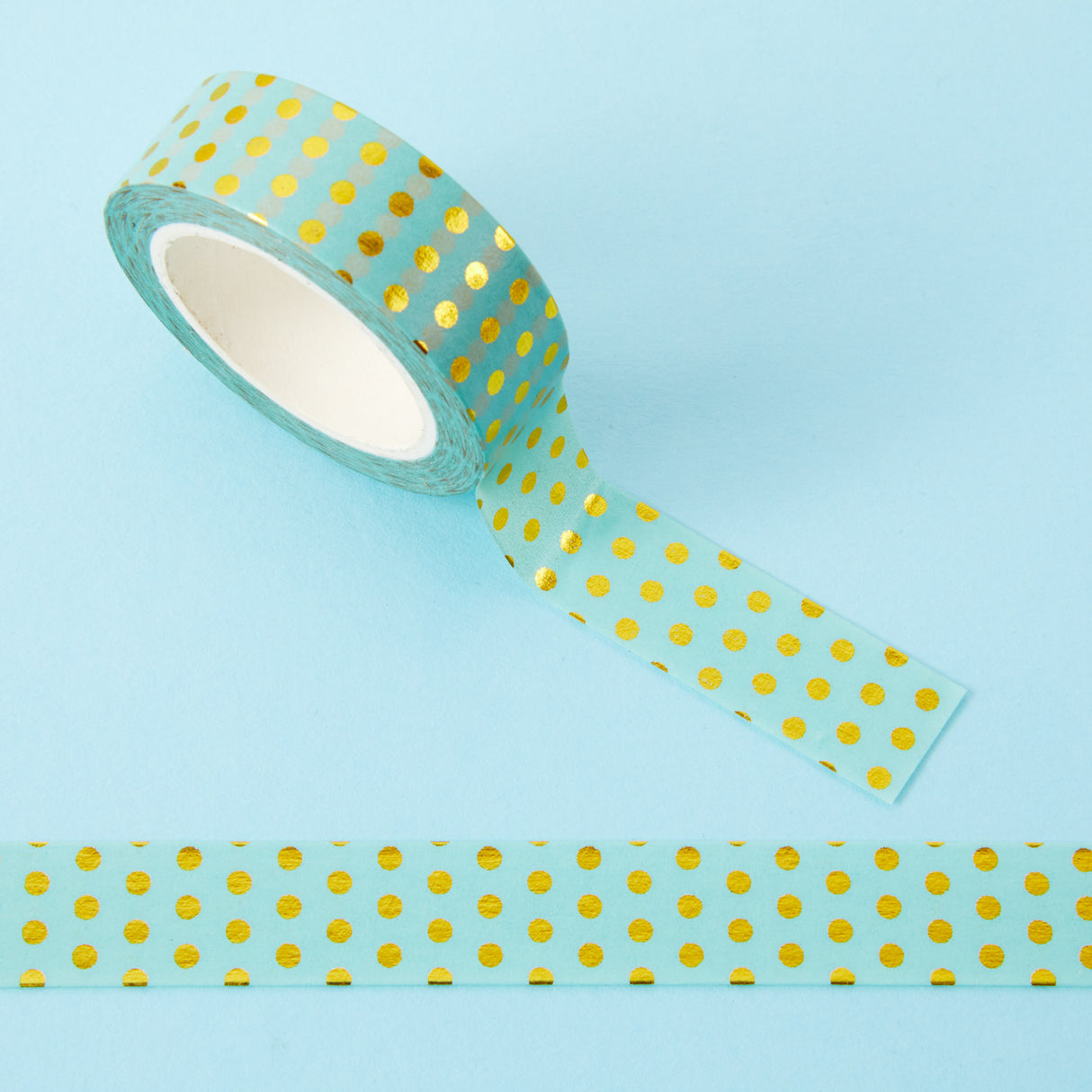 Gold Foil Spot Washi Tape