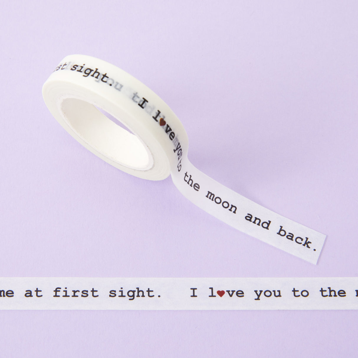 I Love You Washi Tape